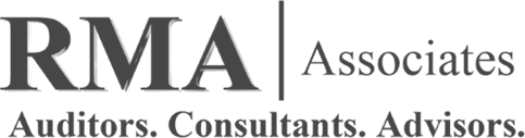 RMA Associates logo, with the line Auditors. Consultants. Advisors.